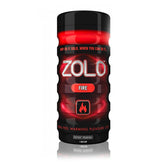Zolo Fire Masturbator Cup Ergonomic Stimulation Toy Strokers - Manual